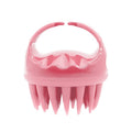 Round Hair Washing Brush Silicone Wet & Dry Multipurpose Massage Brush, Pink, Purple, Green, Black, Blue, Red, Yellow, Grey