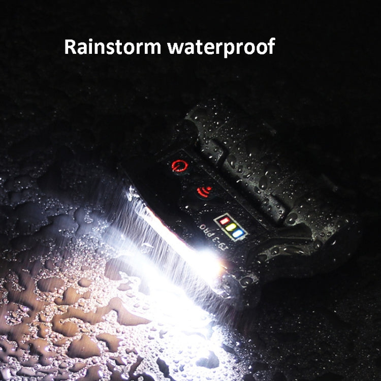 Fishing Headlight Induction Night Fishing Clip Cap Lamp Head-Wearing Small Super Bright Light Rechargeable Cap Clip Lamp,Style:, Basic Edition, Upgraded Version, Ultimate Edition (Black), Ultimate Edition  (Red)