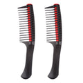 2 PCS 0089 Hair Salon Dyeing Hair Styling Brush Rolling Heart Smooth Hair Comb Brushing Hairdressing Tools