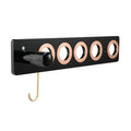JD01 Punch-Free Hange Acrylic Hair Dryer Storage Bracket For Dyson Hair Dryer, JD01 (Black), JD01 (Transparent)