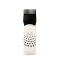 Hair Dyeing Hair Care Dry Cleaning Bottle Squeeze Transparent Rinse Scale Bottle Hairdressing Tools, Black, Blue, Pink