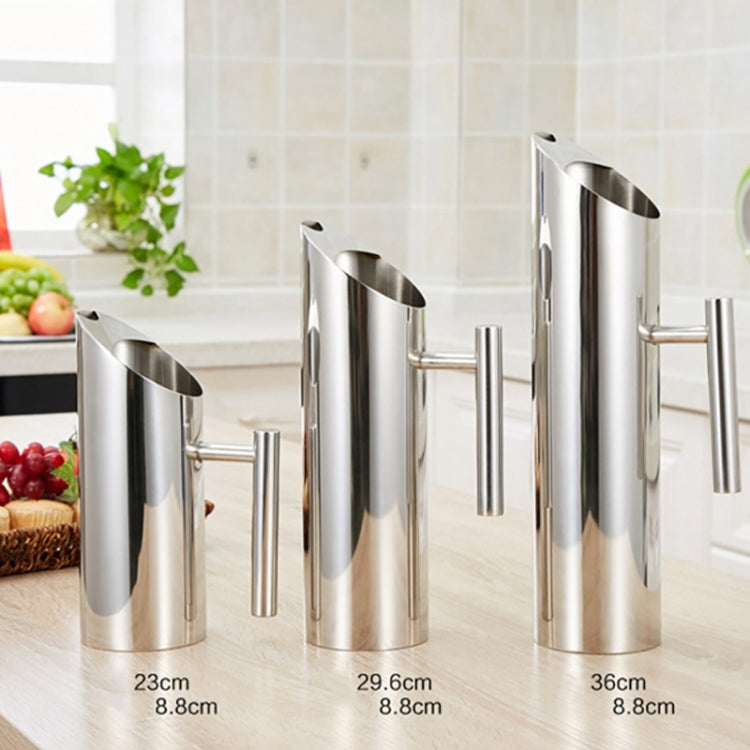 Bar Cocktail Pot Stainless Steel Straight Tie Pot Cold Kettle Juice Pot Coffee Pot, 2L, 1.5L, 1L