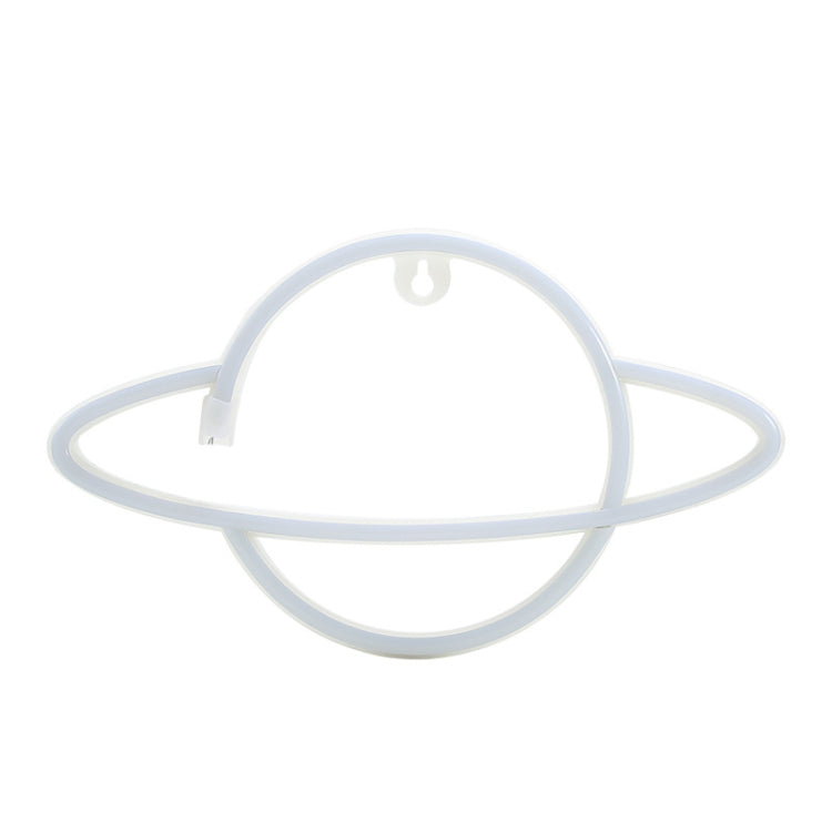 LED Personalized Neon Decorative Light Modeling Light USB Battery Box Dual Purpose, Spec:, Alien, Planet, Rocket