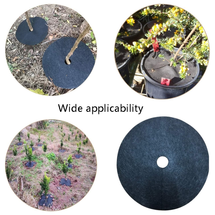 Ecological Anti-Grass Non-Woven Cloth Gardening Floor Cover Cloth Breathable Moisturizing Can Reduce Fruit Garden Film, 15x2cm, 25x3cm, 27x4cm, 32x4cm, 42x5cm, 52x6cm, 62x7cm, 72x8cm, 82x10cm