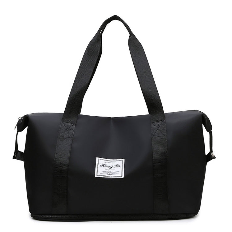 Travel Bag Large Capacity One-Shoulder Handbag Sports Gym Bag Dry And Wet Separation Duffel Bag, Black, Taro Purple, Pink, Grey, Grape Purple, Mist Blue