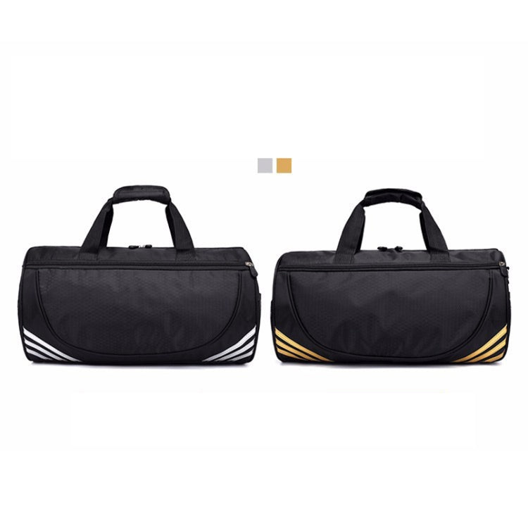 Leisure Sports Fitness Bag Men And Women One-Shoulder Diagonal Portable Cylindrical Travel Bag, Small