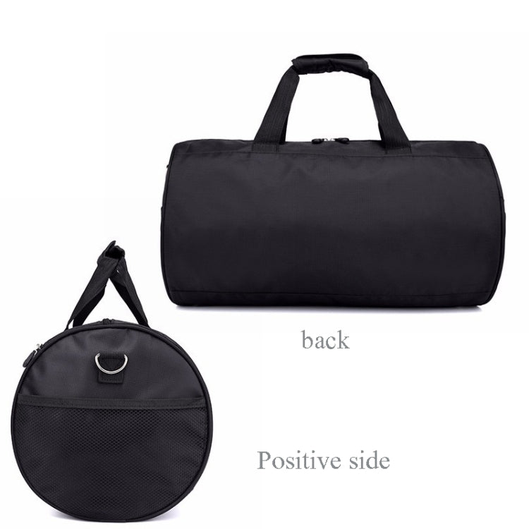 Leisure Sports Fitness Bag Men And Women One-Shoulder Diagonal Portable Cylindrical Travel Bag, Small