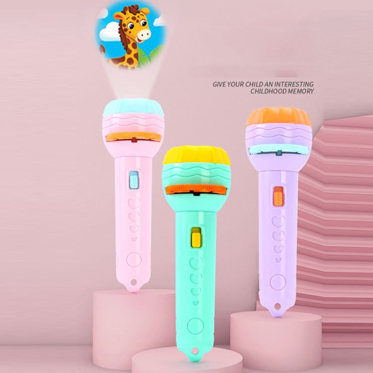 3 Sets Children Early Education Luminous Projection Flashlight, Purple + 24 Patterns, Pink + 40 Patterns, Green + 40 Patterns, Purple + 40 Patterns, Purple + 80 Patterns