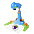 Children Multifunctional Projection Writing Drawing Board, without Watercolor Pen, Blue, Purple