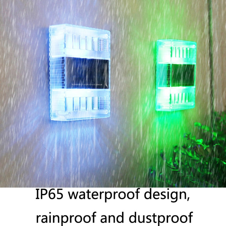 6 LED Solar Night Light Home Outdoor Decorative Garden Lamp, White Light, Warm Light, Colorful Light