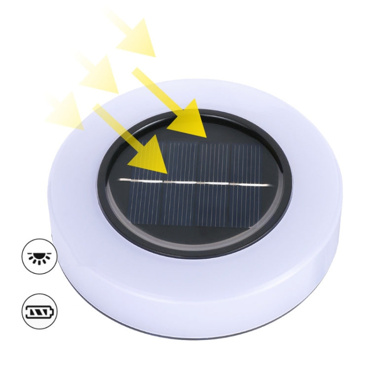 Solar Garden Waterproof Outdoor Fog Buried Lamp Stair Decoration, White Light, Warm Light, Color Light