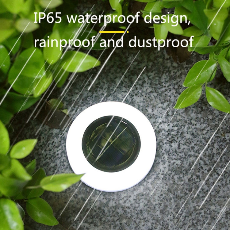 Solar Garden Waterproof Outdoor Fog Buried Lamp Stair Decoration, White Light, Warm Light, Color Light