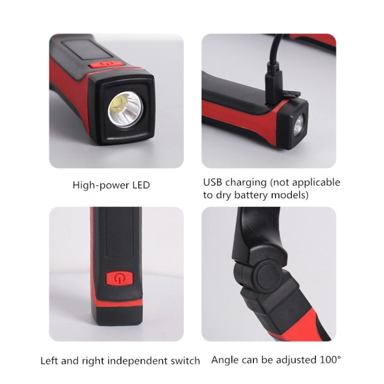 KS-1006  LED Hanging Neck Light Outdoor Lighting Work Light,Style:, Dry Battery