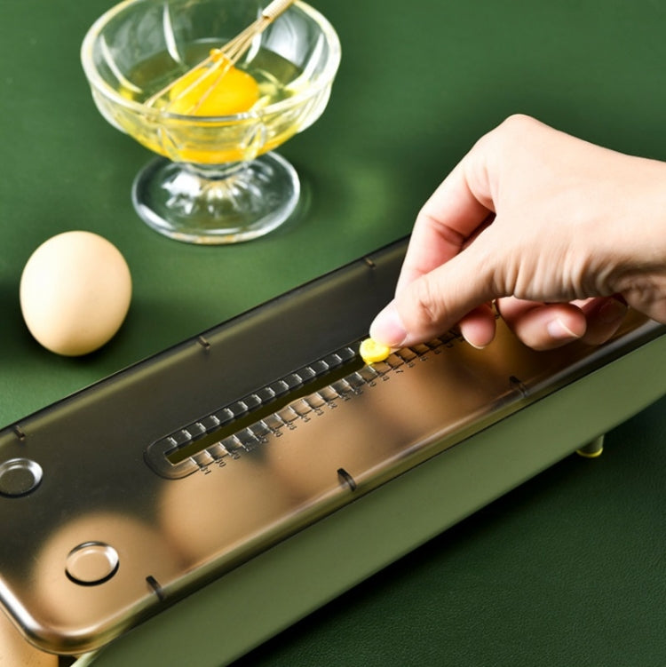 Automatically Fill The Egg Storage Box Refrigerator Fresh-Keeping Box, 1 Layers  Blue, 1 Layers Pink, 1 Layers Green