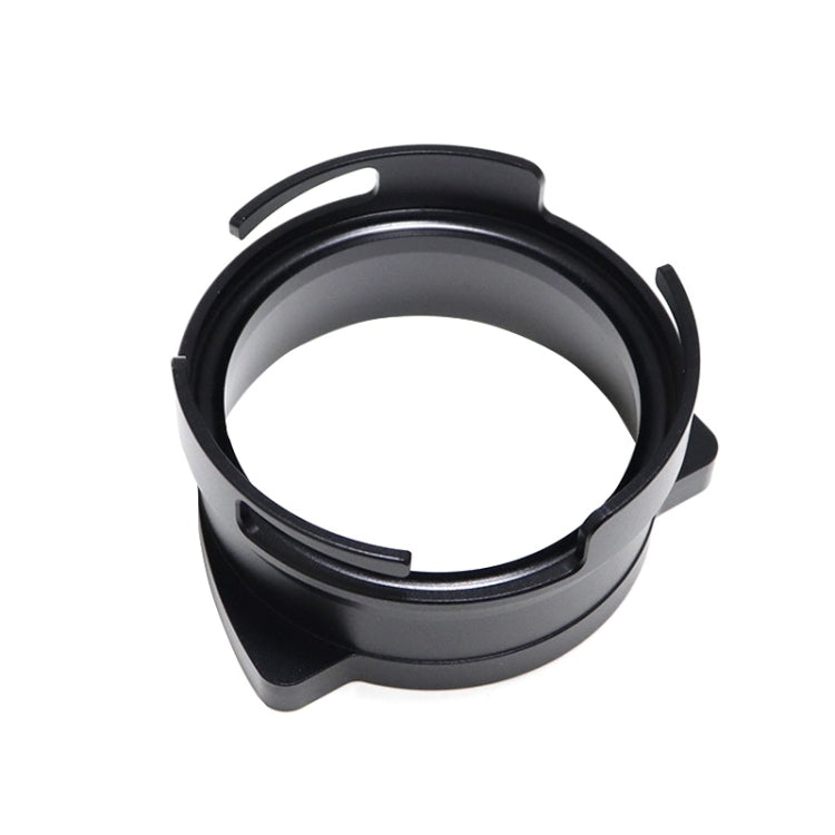 GOP8954 Alloy Coffee Powder Receiving Ring For Breville 8 Series, Black, Silver