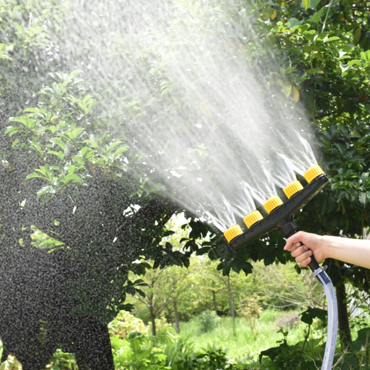 DKSSQ Gardening Multi-Head Watering Sprinkler Nozzle, Specification:, 3 Head with 1 inch/1.2 inch Interface, 3 Head With 1.5 inch Interface, 4 Head With 1 inch/1.2 inch Interface, 4 Head With 1.5 inch Interface, 5 Head With 1 inch/1.2 inch Interface   ...