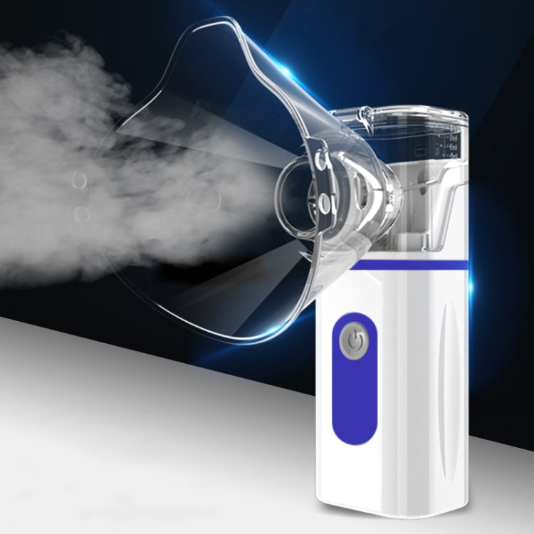 N3S Home Medical Mini Compression Ultrasonic Nebulizer, Blue, Gray, Green, Orange