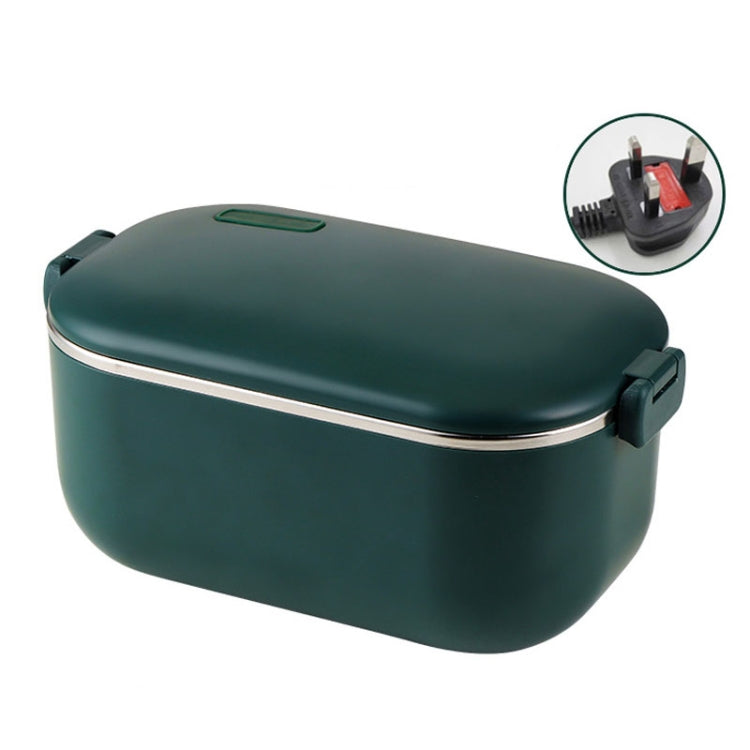 48W 1L  304 Stainless Steel Heating Lunch Box Can Be Plugged In, US Plug, 12V Car Plug, EU Plug, UK Plug