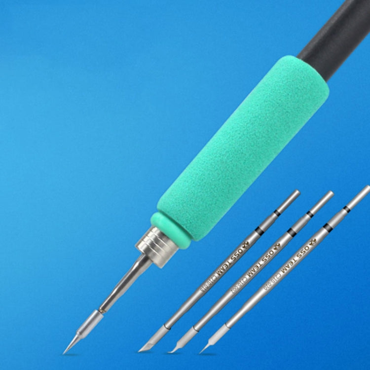 OSS Team C210 Series Soldering Iron Tip Welding Head For JBC T210 / C CD-2SD / 2SHE, Straight  Head, Angle  Head, Knife Head