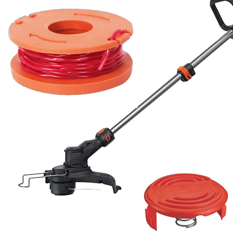 Lawn Mower Accessories For WORX Lawn Mowers, Product specifications:  Orange Coil, Orange Coil, Orange Cover