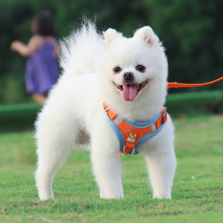 BL-867 Pet Chest Straps Reflective Dog Traction Rope, Size:, S, M, L, XL