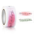 Rectangle Thank you for Your Order Sticker Seal Label, 2.5x7.5cm