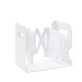 Desktop Folding And Retractable Book Storage Stand, White, Grey, White + Pen Holder, Gray + Pen Holder