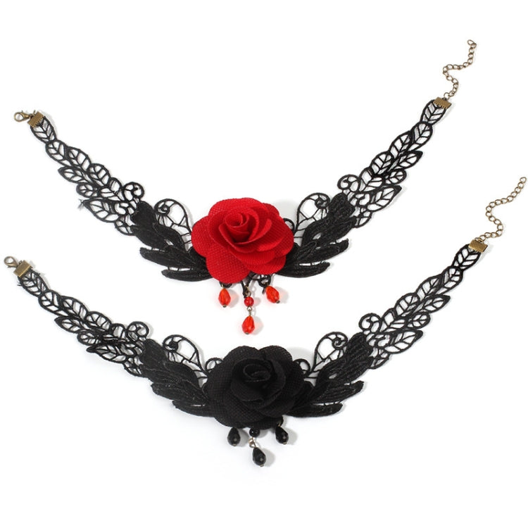 Fringe Lace Gothic Lolita Vintage Necklace,Style:, 1532 Red, 1535, 1555, 1556, 1557