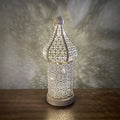Moroccan Hollow LED Wrought Iron Decorative Lamp, Spec:, Small, Medium, Large