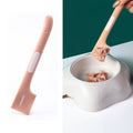 Cat & Dog Wet Food Mixing Canned Long Handle Spoon, Pink, Grey, Fruit Green