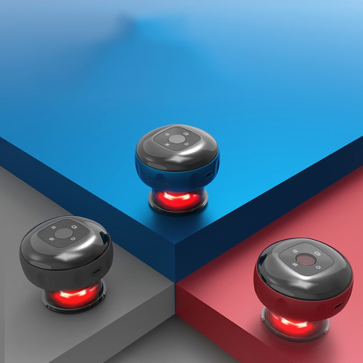 Electric Cupping Massage Device, 6-speed USB Plug-in, Blue, Black, Red Wine, 6-speed Charging