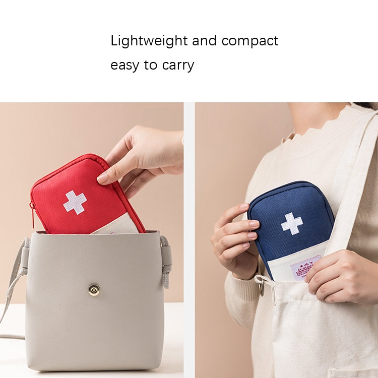 Travel Home Portable Medical Bag, Red Large, Red Small, Blue Small, Pink Large, Pink Small, Yellow Large, Yellow Small