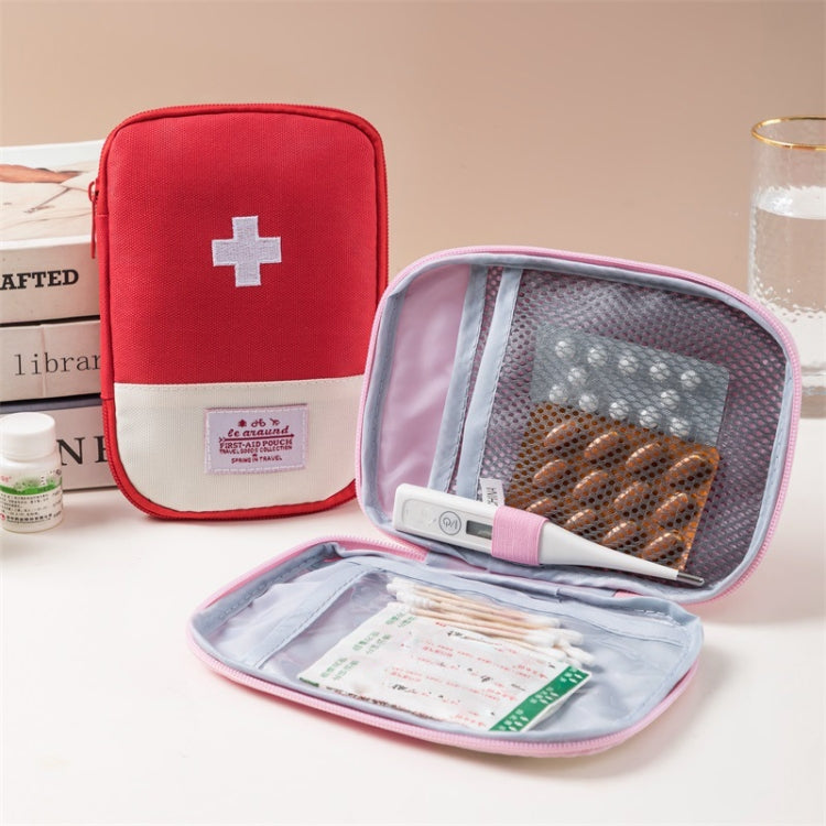 Travel Home Portable Medical Bag, Red Large, Red Small, Blue Small, Pink Large, Pink Small, Yellow Large, Yellow Small