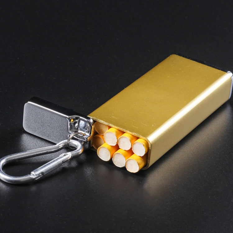 Portable Cigarette Case Portable With Lid Sealed Ashtray, Gold, Silver, Black, Golden Engraved Flower, Silver Engraved Flower, Black Engraved Flower