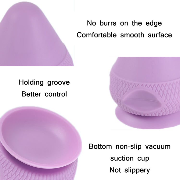 Suction Cup Type Silicone Muscle Membrane Muscle Massage Ball, 1 Grey, 2 Purple, 2 Blue, 2 Pink