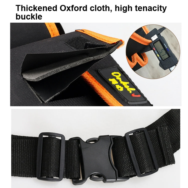 Onkel.J Electrician Waist Bag Canvas Multifunctional Tool Bag Woodworking Fitter Bag, A Type, B Type, C Type, D  Type