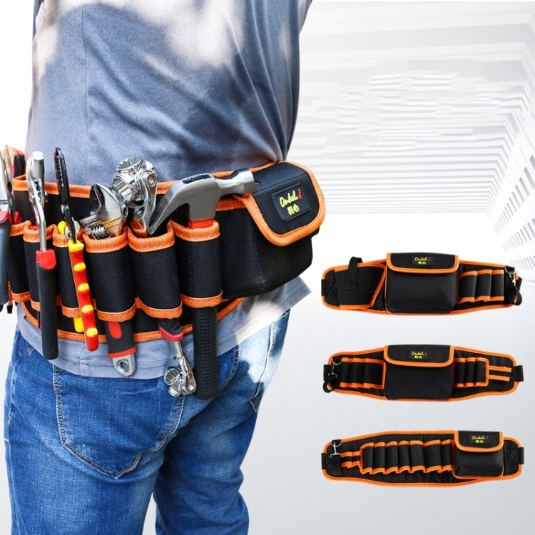 Onkel.J Electrician Waist Bag Canvas Multifunctional Tool Bag Woodworking Fitter Bag, A Type, B Type, C Type, D  Type