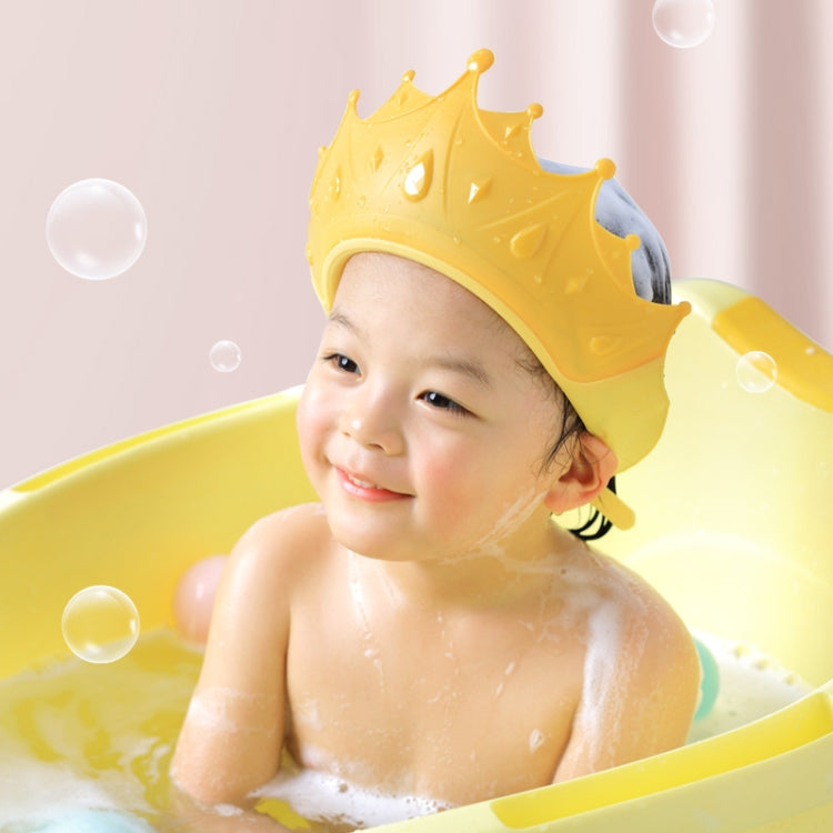 Baby Shampoo Waterproof Adjustable Ear Guards, Lemon Yellow, Kenting Red, Extreme Day Blue