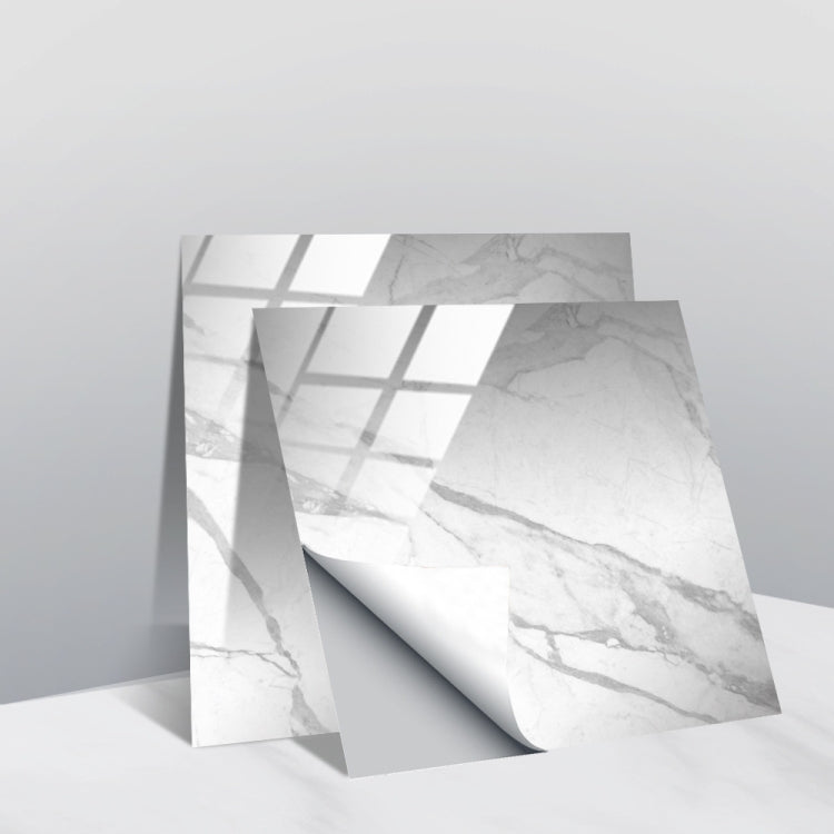 PVC Crystal Covered Film Geometric Pattern Tile Wall Sticker, 20 PCS 15cm