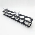 Acrylic Round Hole Wine Glass Holder, 6 Grids, 12 Grids