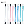 15 PCS Double-ended Cleaning Brush Coffee Maker Grinder Small Bristle Brush, Double-ended Cleaning Brush