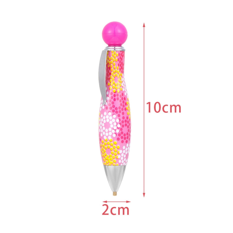 Bowling Style 5D Diamonds Painting Pens Single Head Point Drill Pen, Pink, Black, Rose Red, Blue, Orange, Yellow