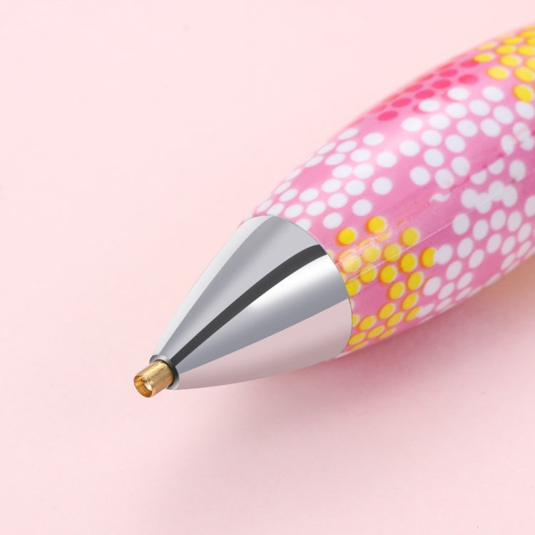 Bowling Style 5D Diamonds Painting Pens Single Head Point Drill Pen, Pink, Black, Rose Red, Blue, Orange, Yellow