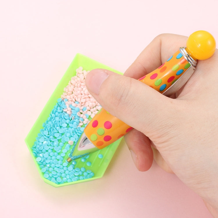 Bowling Style 5D Diamonds Painting Pens Single Head Point Drill Pen, Pink, Black, Rose Red, Blue, Orange, Yellow