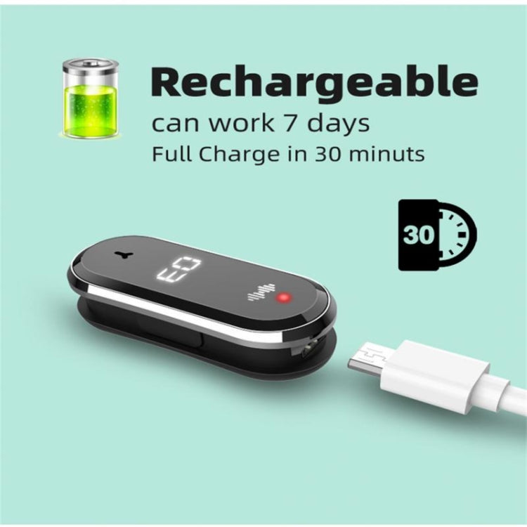 M21  Ultrasonic Mosquito Repellent Bracelet with Step Counter & Clock & Temperature Function, M21 (White), M21 (Black)