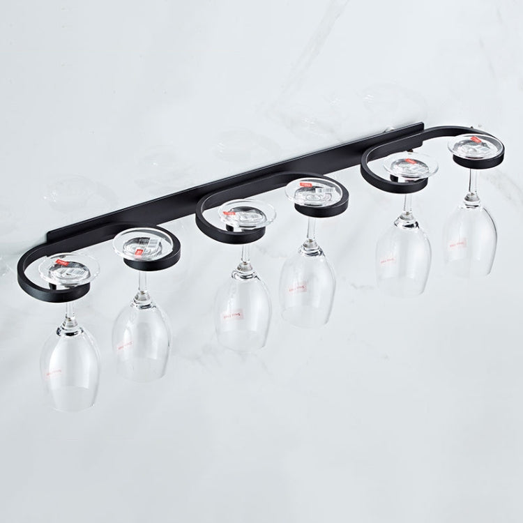 Household Punch-free Red Wine Glass Upside Down Rack, Style:, 1 Slot, 2 Slots, 3 Slots
