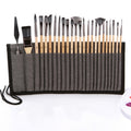 24 In 1 Nylon Wool Brush Canvas Storage Bag Set Oil Painting Gouache Watercolor Brush, 24 In 1 Oil Painting