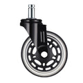 Furniture PU Universal Plug Caster Office Chair Mute Wheel, Size: 3 Inch, 2 Inch, 2.5 Inch, 3 Inch