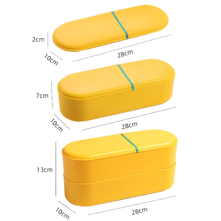 Household Battery Storage Box Data Cable Charger Storage Organizer Box, Pink Single Layer, Blue Single Layer, Yellow Single Layer, Gray White Single Layer, Pink Double Layer, Blue Double Layer, Yellow Double Layer, Gray White Double Layer, Pink 3 Layer...