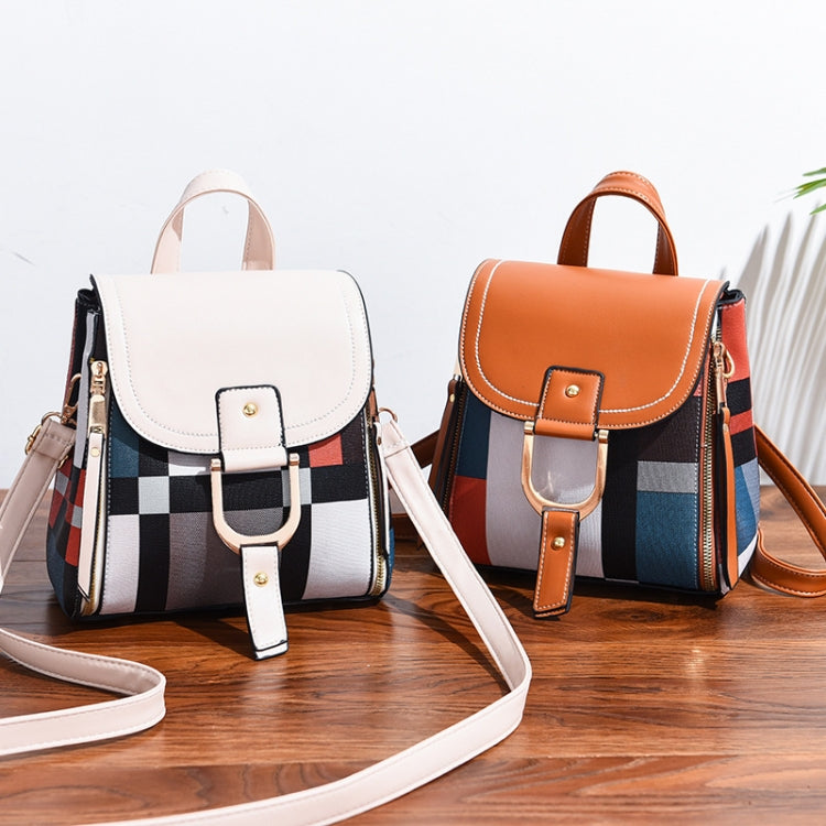 TFZ 959 PU Soft Leather Ladies Backpack, White, Red Wine, Black, Soil Yellow, Coffee